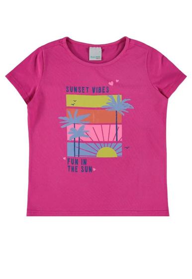 Imagem de Camiseta Infantil Menina Malwee New T-Shirt Estampada 101547