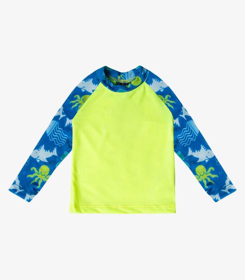 Imagem de Camiseta Infantil Menino Com Proteção UV Viston Verde