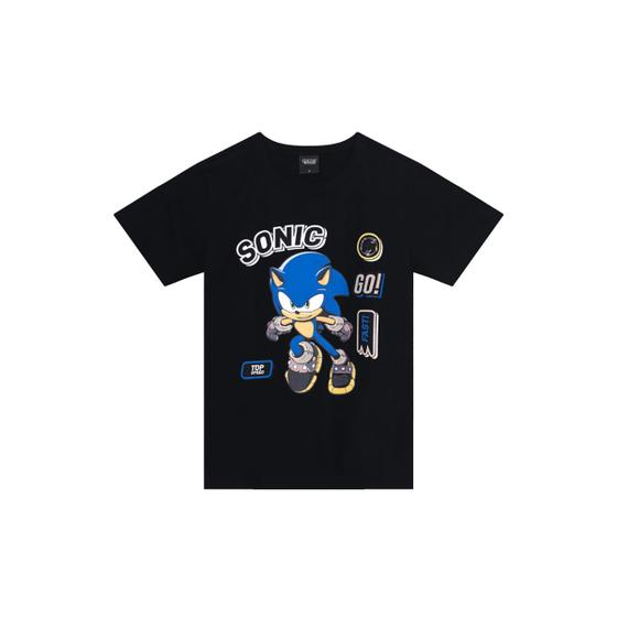 Imagem de Camiseta infantil menino do sonic Brandili