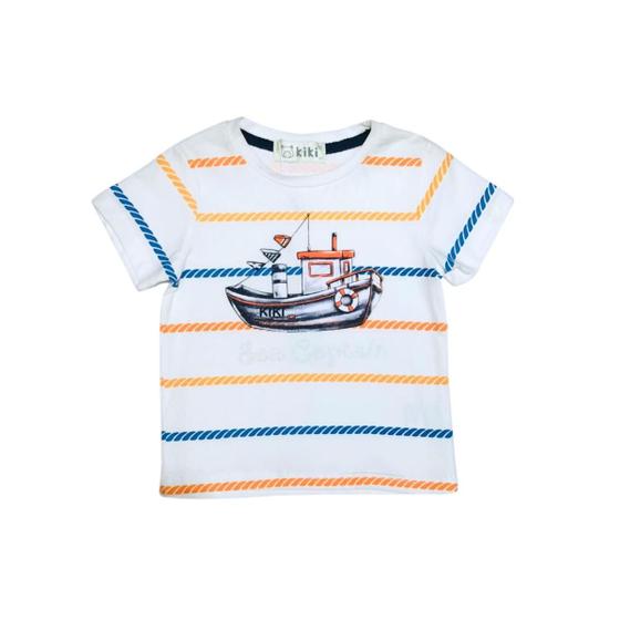 Imagem de Camiseta Infantil Menino Marinheiro