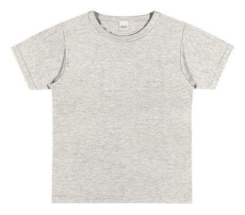 Imagem de Camiseta Infantil Menino Masculina Lisa Básica Casual 4ao 14