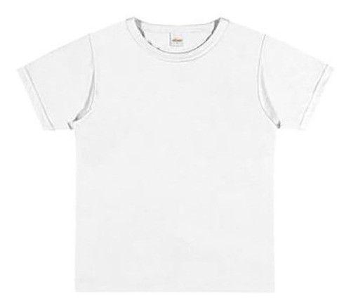 Imagem de Camiseta Infantil Menino Masculina Lisa Básica Casual 4ao 14