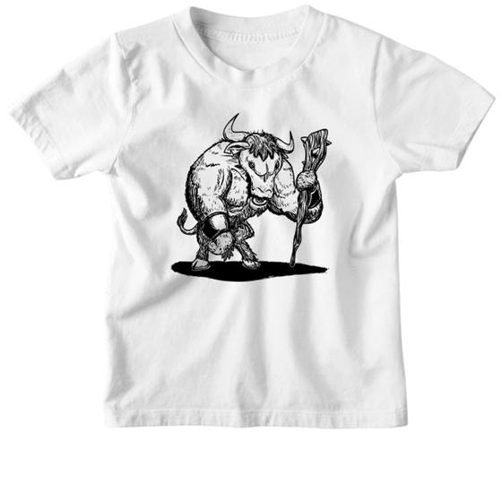 Imagem de Camiseta Infantil Minotauro Tatoo Style PB