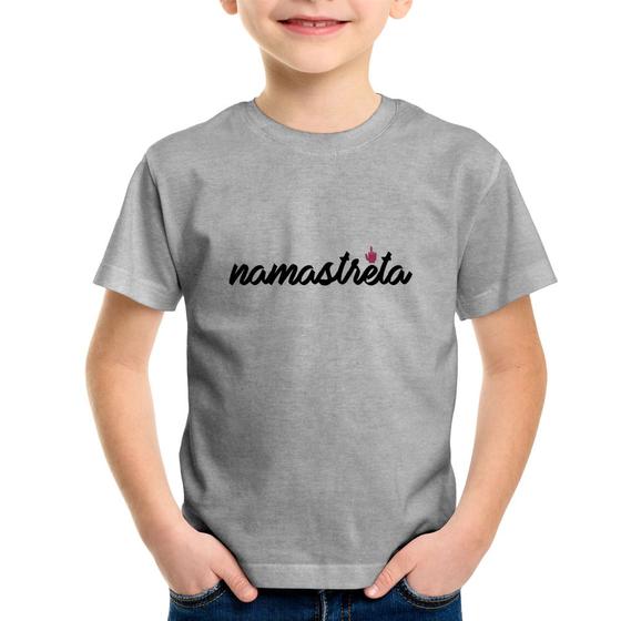 Imagem de Camiseta Infantil namastreta - Foca na Moda