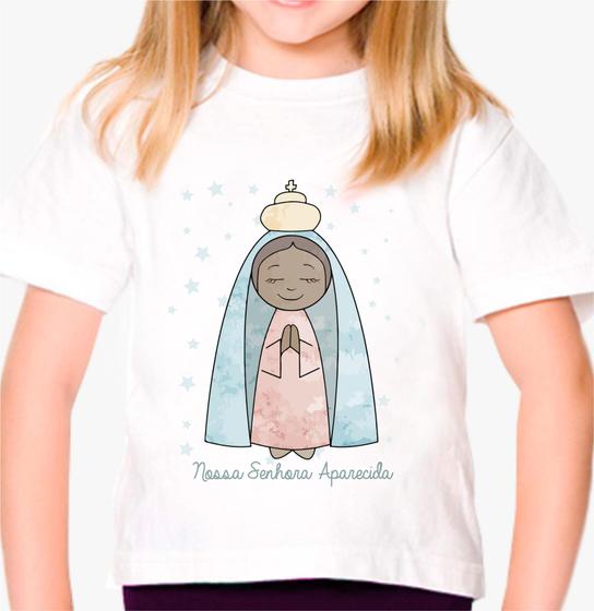 Imagem de Camiseta Infantil Nossa Senhora Aparecida Est.28 - ZLprint
