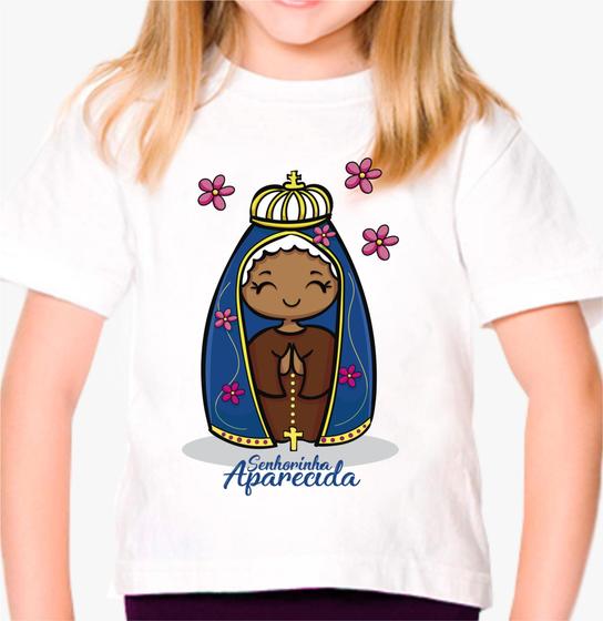 Imagem de Camiseta Infantil Nossa Senhora Aparecida Est.29 - ZLprint