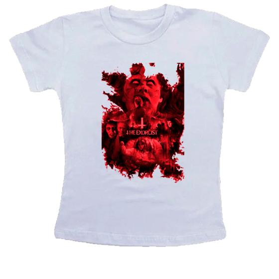Imagem de Camiseta Infantil O exorcista sangrento