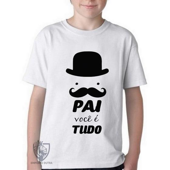 Imagem de Camiseta Infantil ou adulto Pai tudo Blusa Criança todos tamanhos