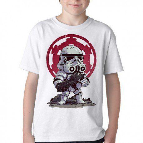 Imagem de Camiseta Infantil ou adulto Stormtrooper Star Wars  Blusa Criança todos tamanhos