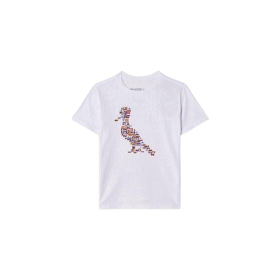 Camiseta Infantil Pica Pau Europa Reserva Mini Imagem de Camiseta Infantil Pica Pau Europa Reserva Mini
