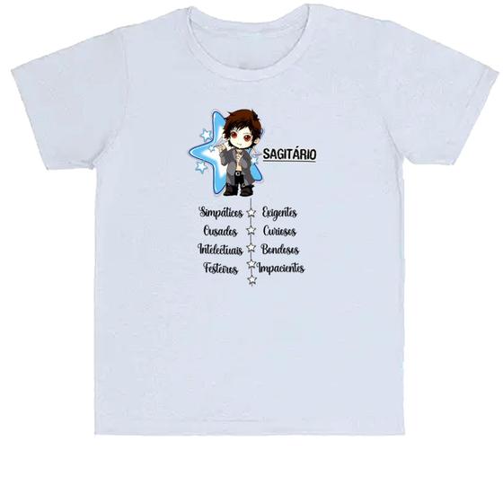 Imagem de Camiseta Infantil Signo Cute Sagitário