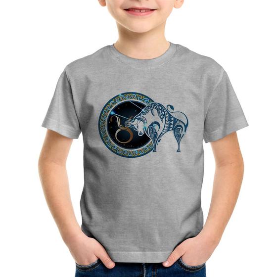 Imagem de Camiseta Infantil Signo Touro Astrologia - Foca na Moda