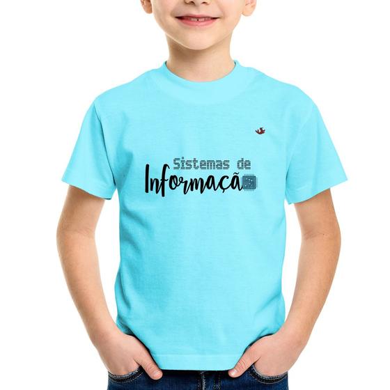 Imagem de Camiseta Infantil Sistemas de Informação - Foca na Moda