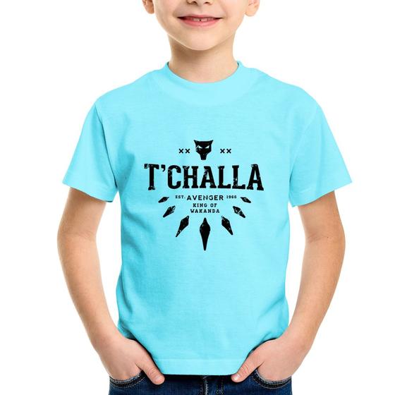 Imagem de Camiseta Infantil T'Challa King of Wakanda - Foca na Moda