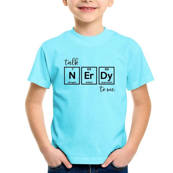 Imagem de Camiseta Infantil Talk Nerdy To Me - Foca na Moda