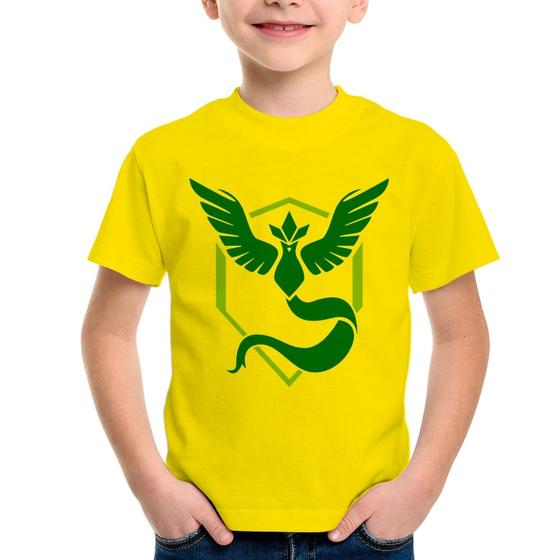 Imagem de Camiseta Infantil Team Mystic - Foca na Moda