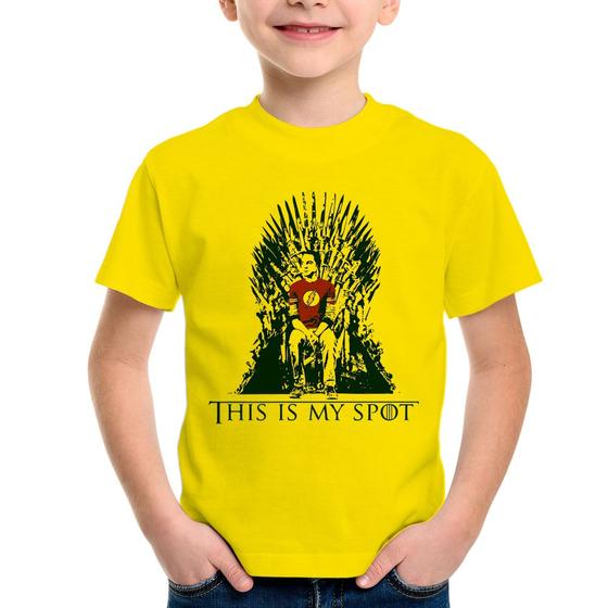 Imagem de Camiseta Infantil This Is My Spot - Foca na Moda