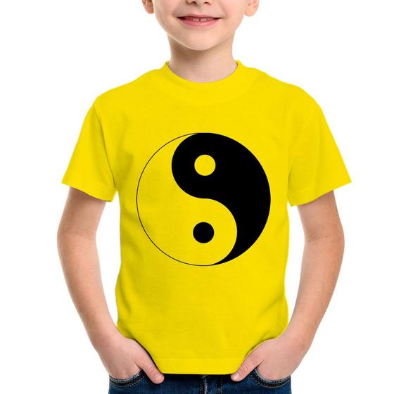 Imagem de Camiseta Infantil Yin-Yang - Foca na Moda