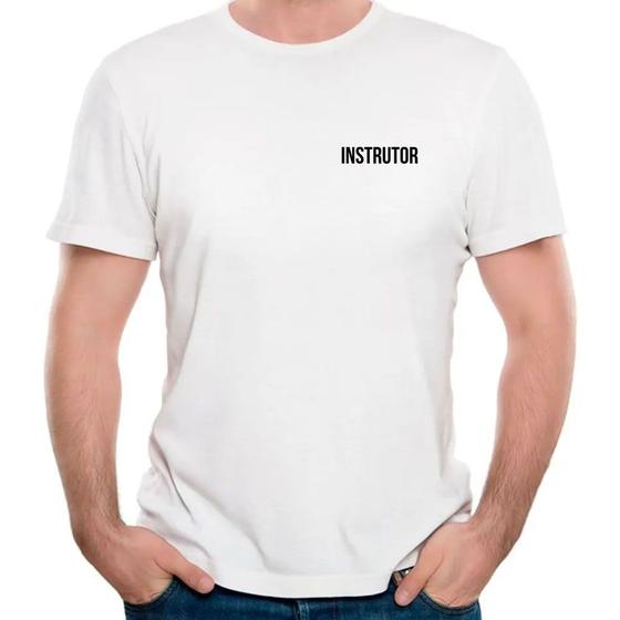 Imagem de Camiseta instrutor professor uniforme de trabalho