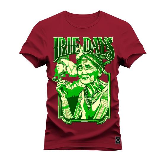 Imagem de Camiseta Irie Days Plus Size Grande Confortável Estampada Varias Cores