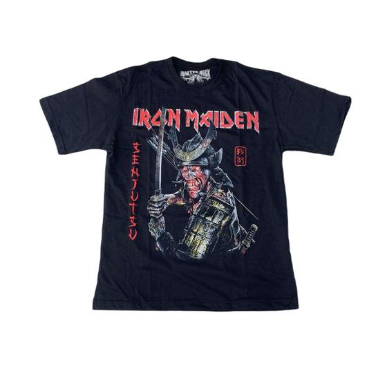 Imagem de Camiseta Iron Maiden Banda Blusa  Senjutsu Adulto Unissex Mr315 BM