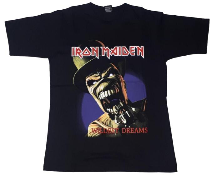 Imagem de Camiseta Iron Maiden Preta The Wildest Dream Eddie Rock Heavy Metal KOPZ054