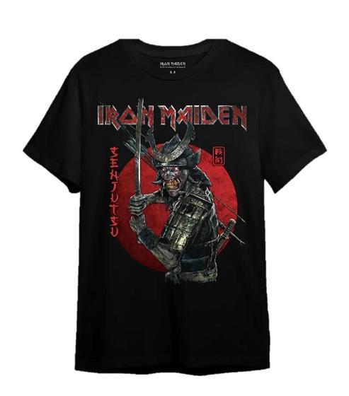 Imagem de Camiseta Iron Maiden Senjutsu Camiseta Banda Iron Maiden