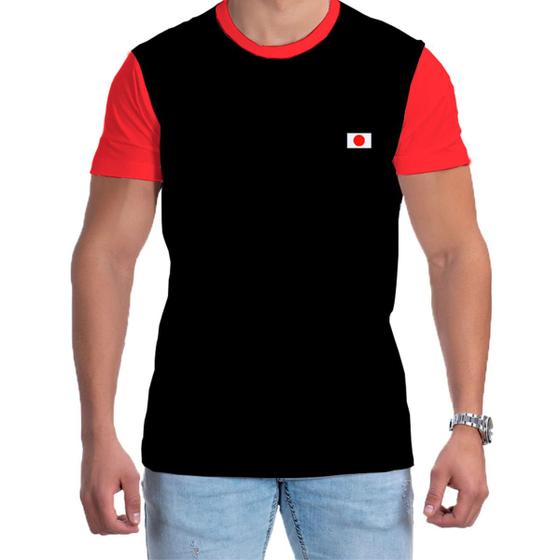 Imagem de Camiseta Japão Masculina Copa Premium Camisa Japonesa 2022