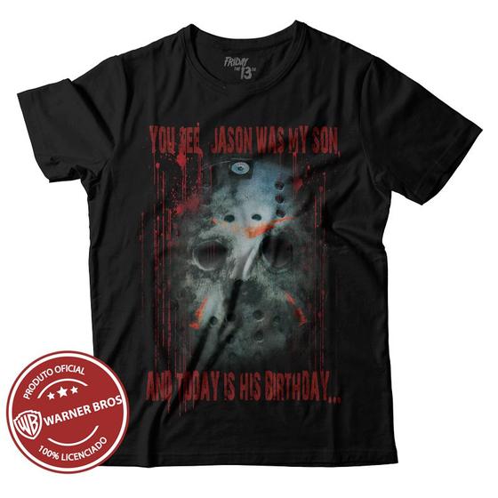 Imagem de Camiseta Jason Mask - Licenciada - TOP