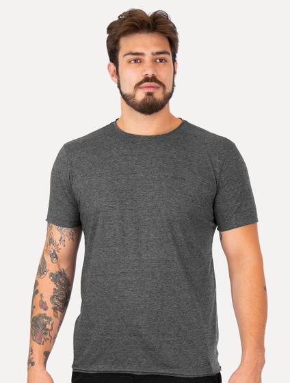 Imagem de Camiseta John John Masculino Regular Single Basic Chumbo Mescla