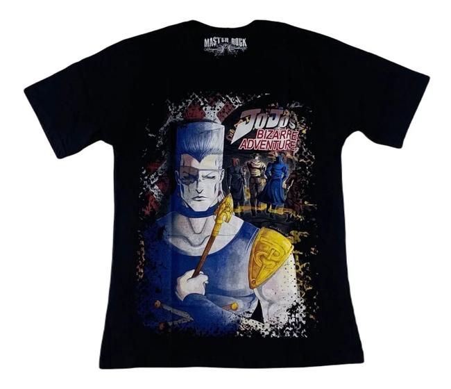 Imagem de Camiseta Jojo's Bizarre Adventure Blusa Adulto Unissex Anime Mr1295 BM