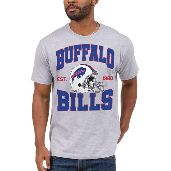 Imagem de Camiseta Junk Food Clothing x NFL Buffalo Bills Team Helmet