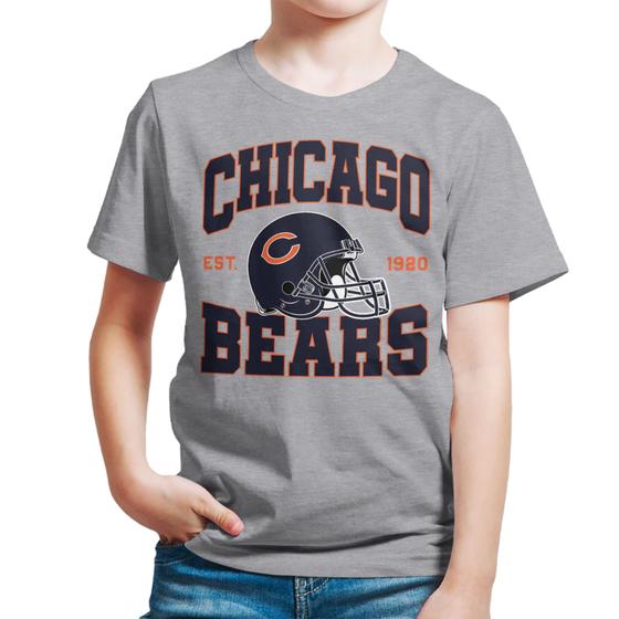 Imagem de Camiseta Junk Food Clothing x NFL Chicago Bears Team Helmet