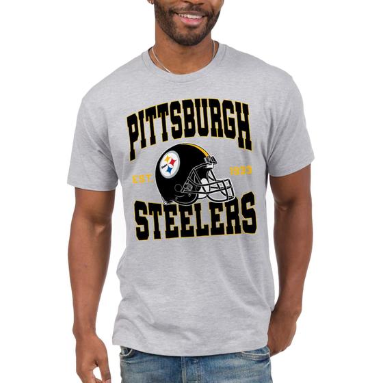 Imagem de Camiseta Junk Food Clothing x NFL Pittsburgh Steelers Helmet