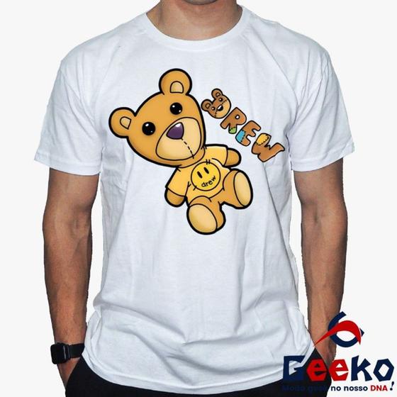 Imagem de Camiseta Justin Bieber 100% Algodão Drew Geeko