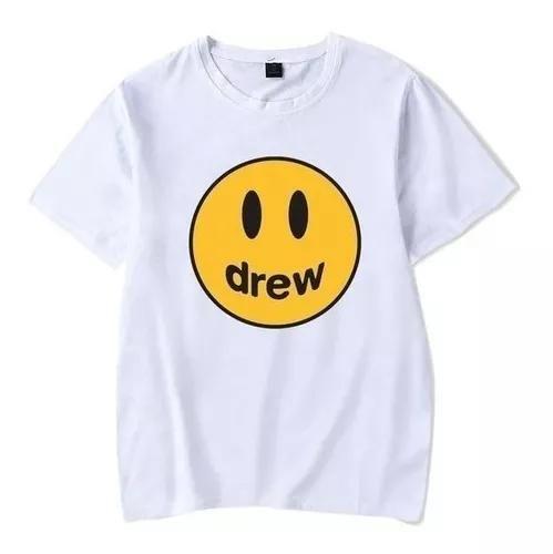 Imagem de Camiseta Justin Bieber Drew - Estampa Emoji Estilosa