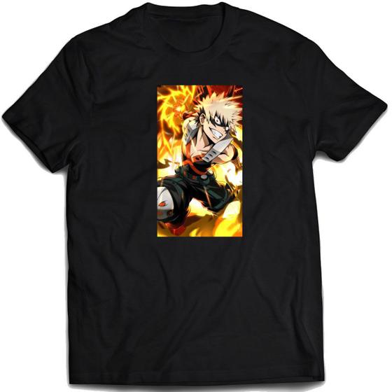 Imagem de Camiseta Kacchan Bakugou Boku no Hero Academia Anime Mangá