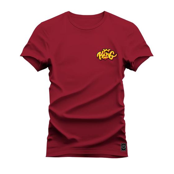 Imagem de Camiseta King Rei Peito Algodão Estampada Unissex Nexstar Varias Cores