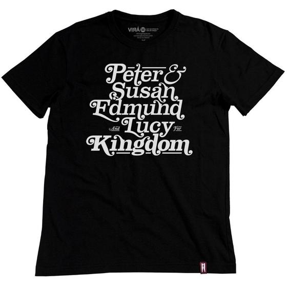 Imagem de Camiseta Kings & Queens - Peter, Susan, Edmund, Lucy e Rei