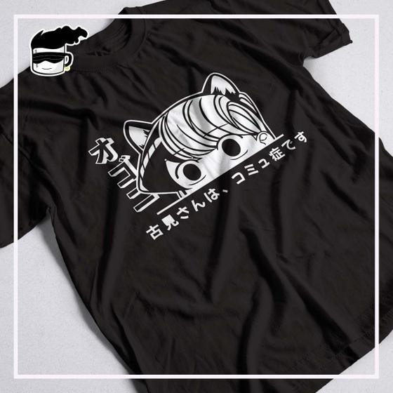 Imagem de Camiseta Komi San Wa Unissex 100% Algodão Preta