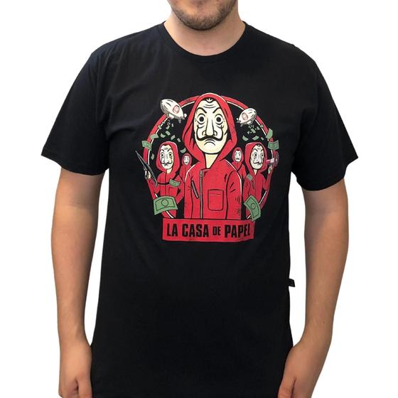 Imagem de Camiseta La Casa De Papel DALI CHIBI 