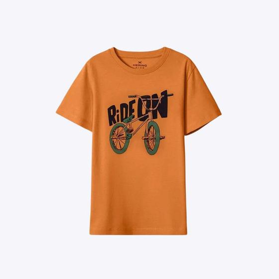 Imagem de Camiseta Laranja Estampada Infantil Menino Hering Kids 5CFYLNCEN