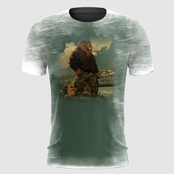 Imagem de Camiseta Leão com Calça do Exército