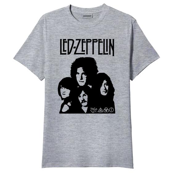 Imagem de Camiseta Led Zeppelin Coleção Rock Modelo 1