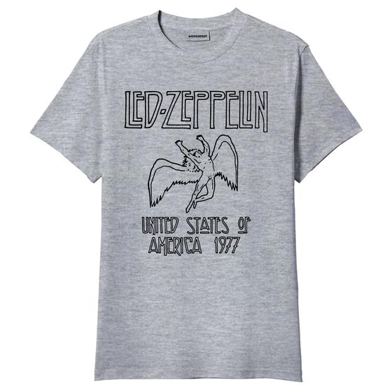 Imagem de Camiseta Led Zeppelin Coleção Rock Modelo 5