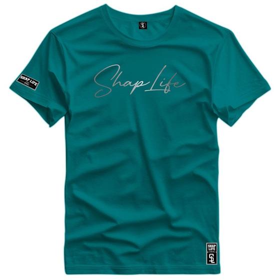 Imagem de Camiseta Linha Signature Prata Personalizada Shap Life