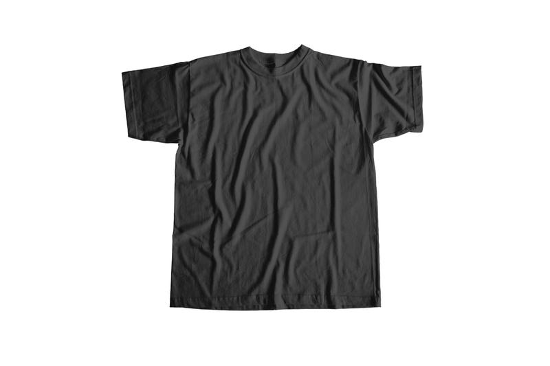 Imagem de Camiseta Lisa Fio 30.1 Cores Preto e Branco 100% Algodão