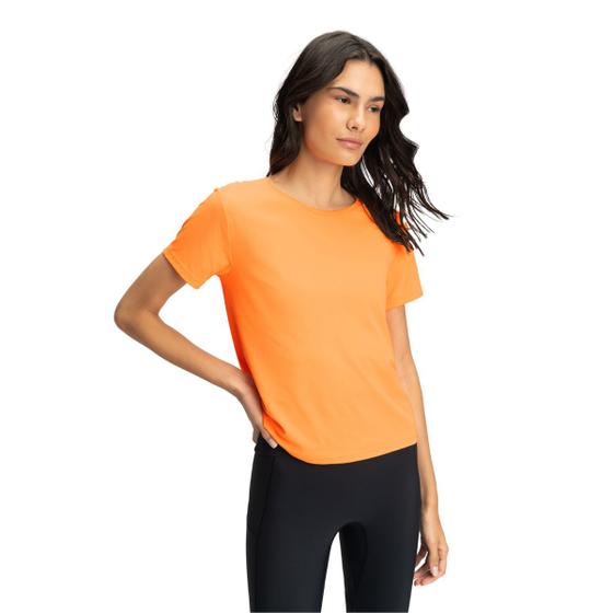 Imagem de Camiseta Live Cropped Dynamic Feminina Cor:LaranjaTamanho:MGênero:Mulher