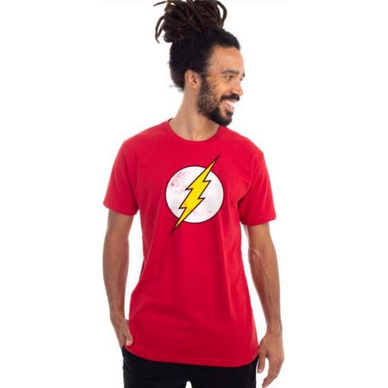 Imagem de Camiseta Logo Flash DC Comics - Vermelha - Piticas GG