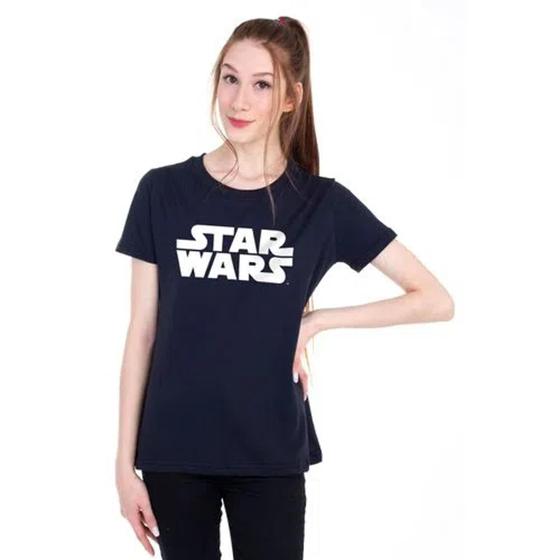 Imagem de Camiseta  Logo Star Wars Baby Look  - Clube Comix  251199